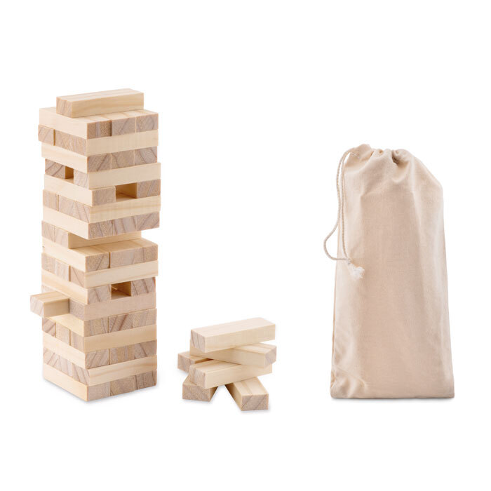 Jenga naturale gioco da tavola