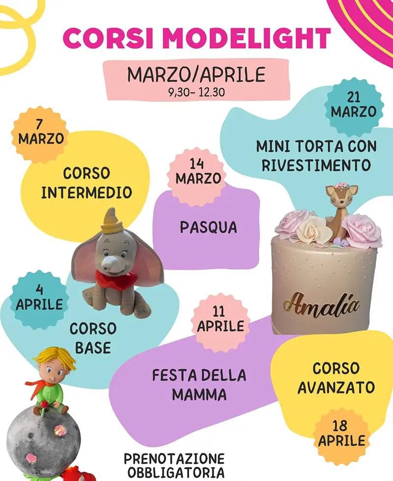 Corsi Cricut Marzo e Aprile