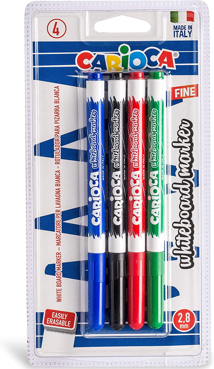 Autoau Pennarelli Lavagna Bianca Cancellabile, 12 Colori Marker Pennarelli  a Secco Punta Fine Pennarello Lavagna Cancellabili Penna Bianca Ideali per  Scuole Case Uffici e Sale Riunioni : : Cancelleria e prodotti per