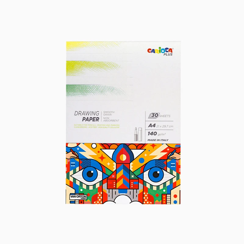 Carioca Plus blocco carta Drawing Paper