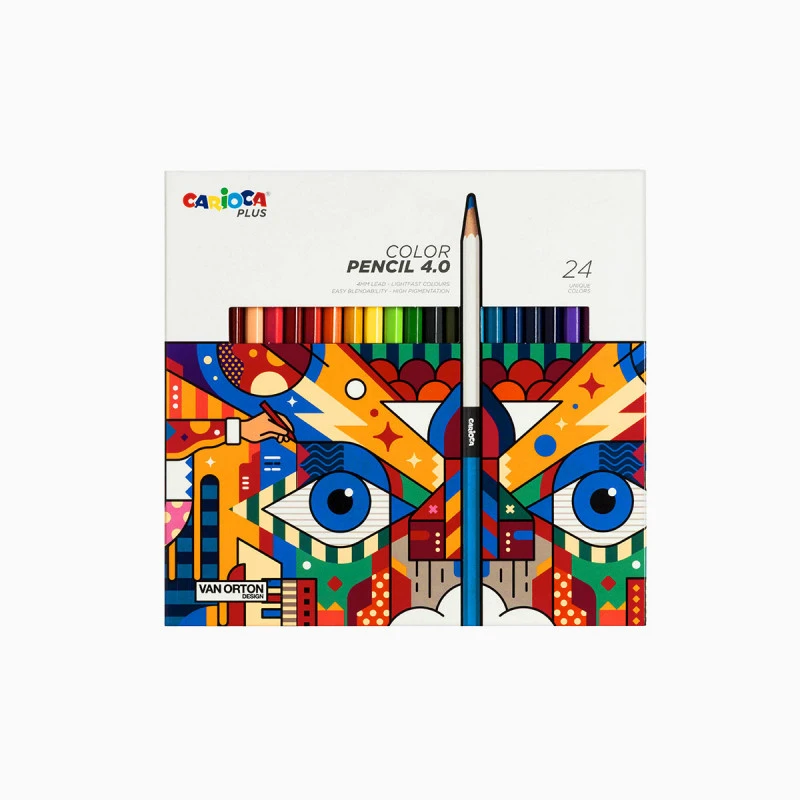 Carioca Plus matite colorate da 24