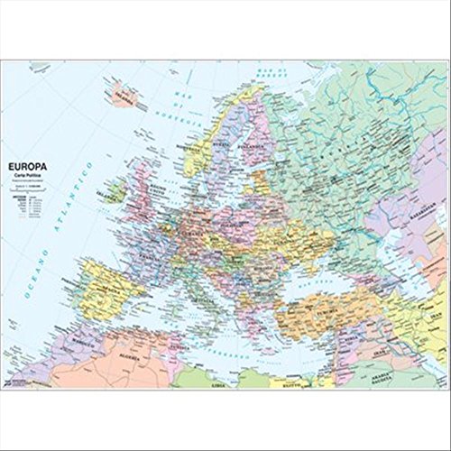 Cartina Geografica del continente: Europa
