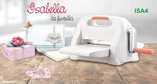 Fustellatrice Isabella per feltro, carta, gomma crepla