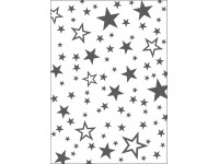 Cartella embossing stelline 13x18 cm