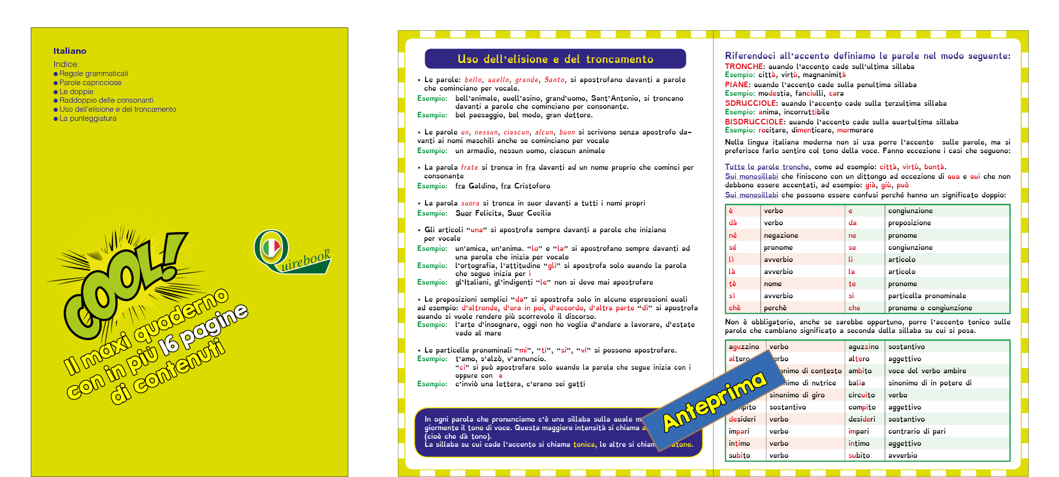 Quirebook quaderni per la scrittura facilitata