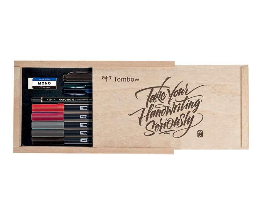 Kit tombow brush per calligrafia