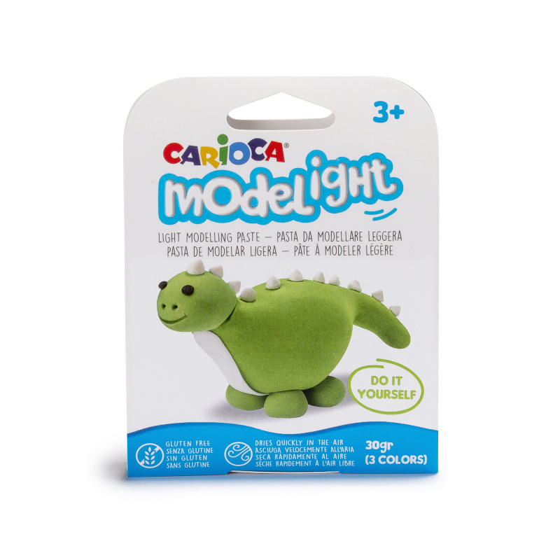 Fommy modellabile con istruzioni dinosauro