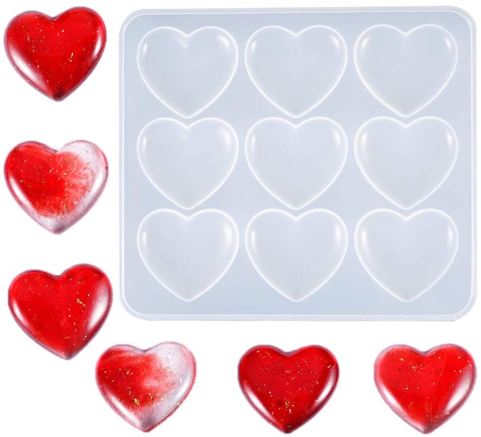 Stampo in silicone cuori