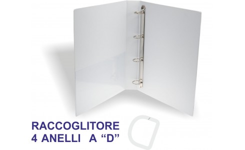 raccoglitore ad anelli personalizzato